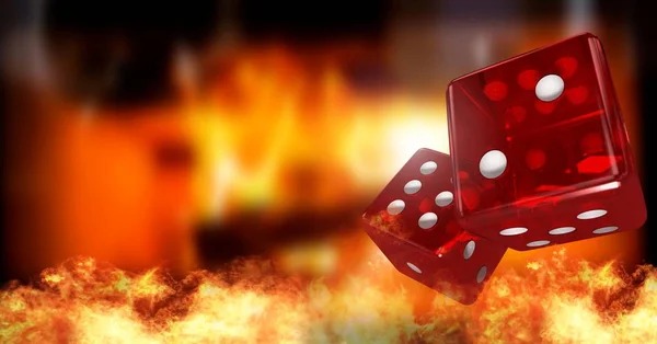 Lightning Dice live studio on bacan4d link showing three dice in transparent cage
